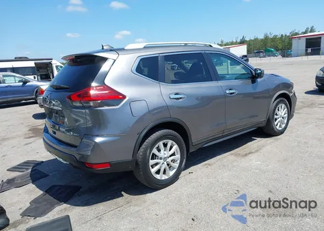 2017 Nissan Rogue Sv из США, поврежденный, VIN 5N1AT2MV3HC856279